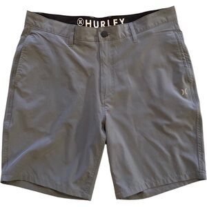 Hurley- Grey Hybrid Board Shorts- size 36